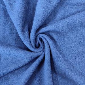 Wholesale 100% Polyester Micro Fleece Fabric 340GSM In Variety Colors 60 Inches from china suppliers