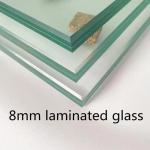Flat Laminated Clear Tempered Glass For Supermarket Countertops And Shelves