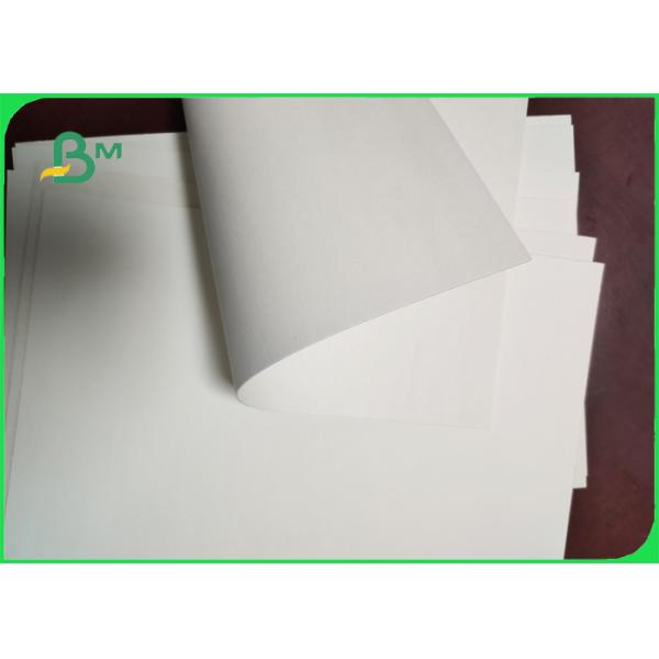 0.4mm 0.5mm Natural White Good Water Absorption Blotter Paper For Coaster