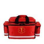Large ambulance medical nylon first aid empty bags doctor outside visit shoulder