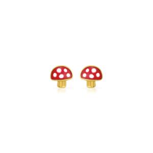 Wholesale Chubby Mushroom Earrings 925 Childrens Sterling Silver Earrings from china suppliers