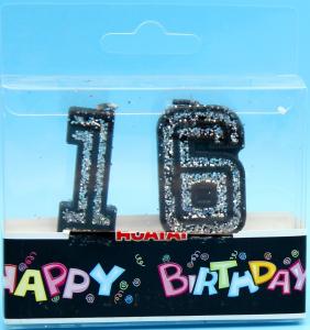 Wholesale Extra Large Paraffin Tearless 16th Birthday Candle from china suppliers