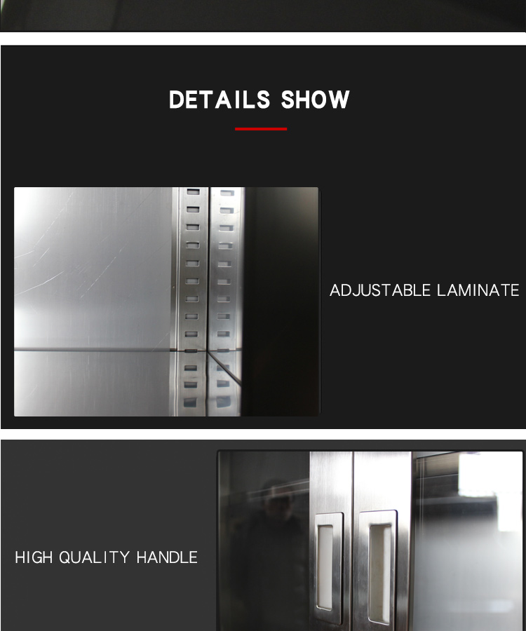 Stainless Steel 4 Door Metal Locker Storage Cabinet 0.4-1.2mm Environmental Powder Coating