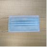 Buy cheap 95 Grade Non Woven Fabric 3 Ply Blue Civil Protective Face Mask from wholesalers