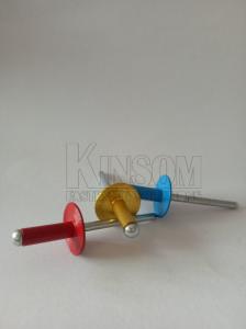 China Aluminum color blind rivets mandreal pin nail mate rivets on sale