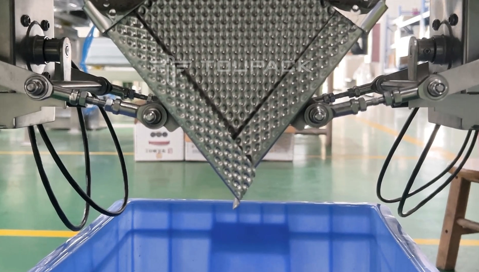 Automatic Multihead Weigher Pouch Mini Croissant Bun Small Bread Granule Vffs Packing Machine