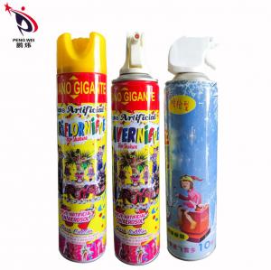 China Festival Christmas Artificial Party Foam Spray Carnival Foam 540ml 340g on sale