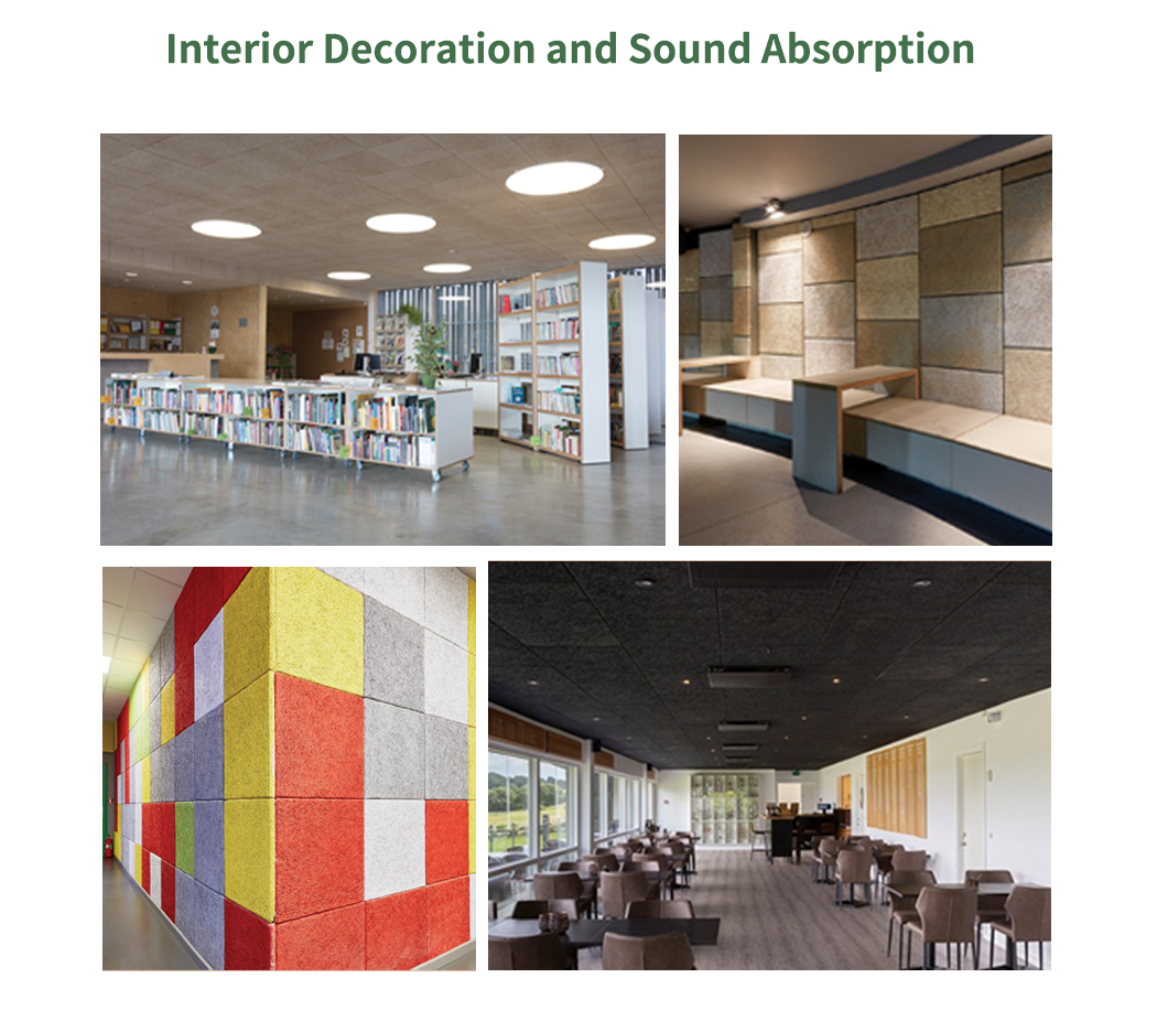 Wood Wool Cement Acoustic Panel with Contemporary Design and Density of 600-630kg/M3