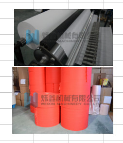 Single Handed Operation Non Woven Fabric Slitting Machine With PLC Control