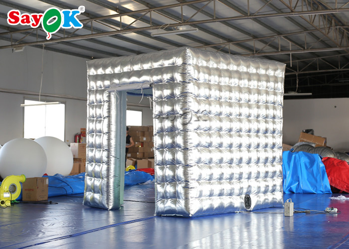 Inflatable Party Tent Water Resistant Inflatable Led Photo Booth For Advertising / Promotion