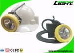 IP68 Coal Mining Cap Lights 10000lux 7.8Ah Li - Ion Battery 18hrs Long Lighting