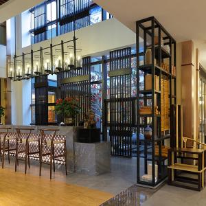 Wholesale Hairline Bronze Stainless Steel Perforated Panels For Hotels/Villa/Lobby/Shopping Mall from china suppliers