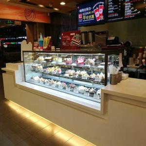 Wholesale 950W Commercial Bakery Equipments 2m 3 Tier Refrigerated Cake Display Cabinets from china suppliers