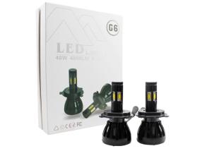 Wholesale G6 H4 Bright LED Car Headlights 48W 4800LM 6000K 9-36V DC 30000hrs Lifetime from china suppliers