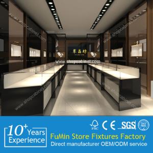 Wholesale floor standing jewelry display showcase from china suppliers
