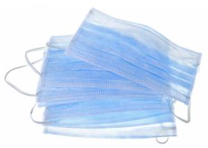 Wholesale 3 Ply Disposable Earloop Face Mask Safety Protection Non Woven Fabric from china suppliers
