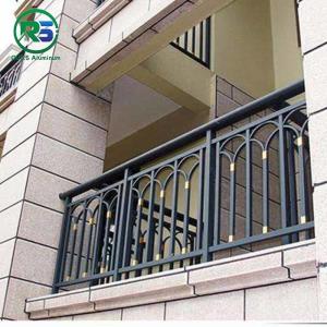 Wholesale Residential Durable Contemporary Aluminum Fence PVDF Powder Coating Multiple Shapes from china suppliers