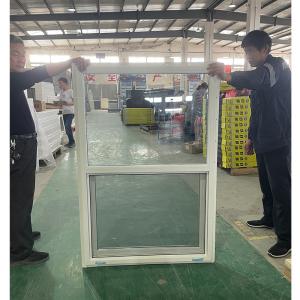 Wholesale Affordable Elegance UPVC Single Hung Windows Tempered glass Perfect Quality from china suppliers