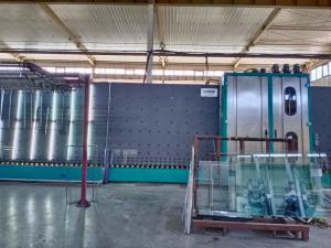 Wholesale Double Glazing European Silencer Vertical Glass Washing Machine from china suppliers