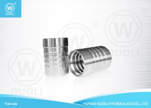 Wholesale 00621 Interlock Hydraulic Hose Ferrule Crimp For SAE 100R13 / R15 Hose Carbon Steel from china suppliers