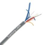 FTTH Hybrid Composite Cable , G657a2 LSZH Fiber Copper Hybrid Cable