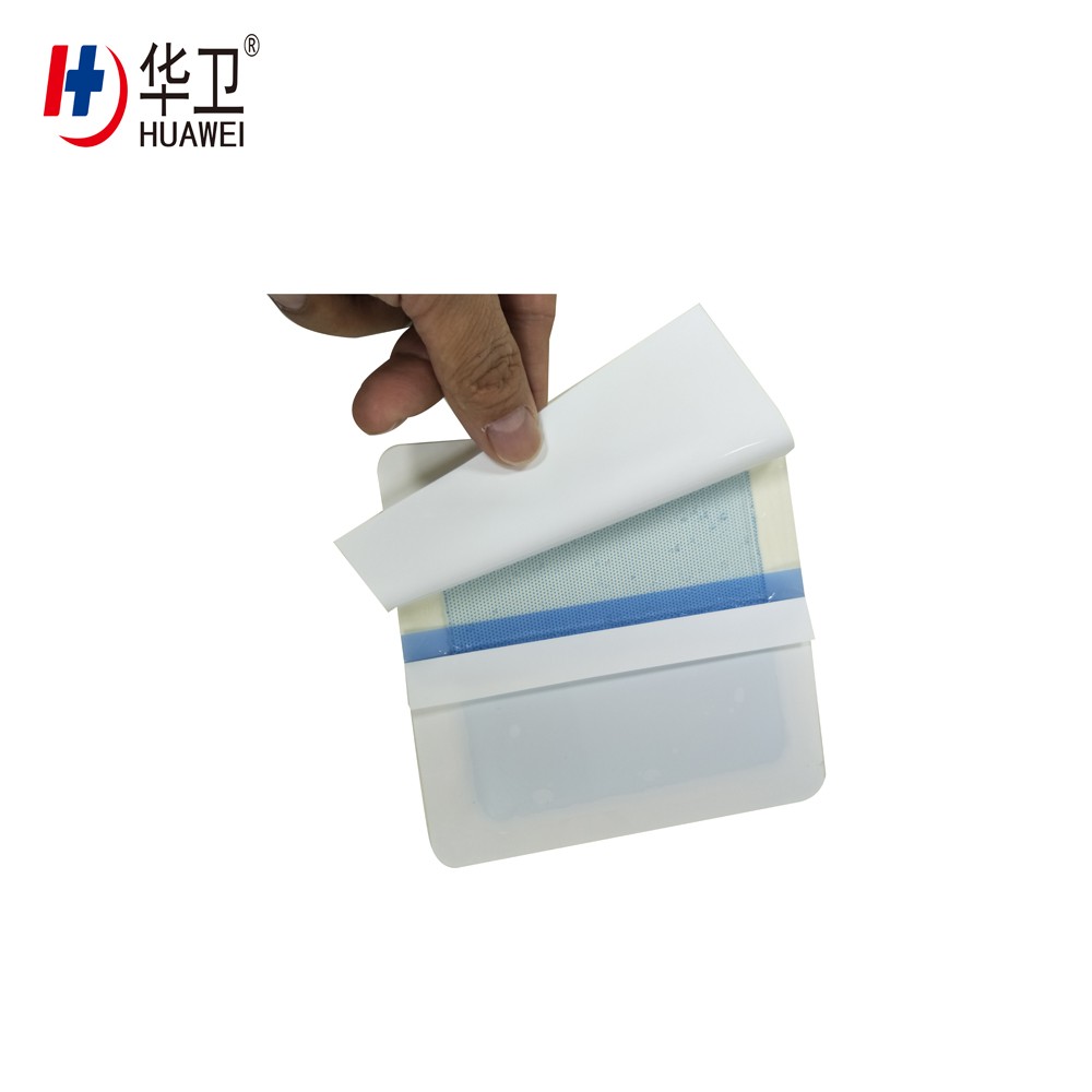 10*8 cm Advanced Hydrogel wound dressing with adhesive border