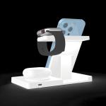 Foldable Wireless Charging Station for Smartphones Earbuds Watches 3W Watch