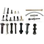 Carbon Steel Oval Neck Track Railway Bolts And Nuts M20 X 150 12.9 Grade