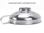 Stainless Steel Household Kitchen Tools Thickened Oil Spill Wine Funnel