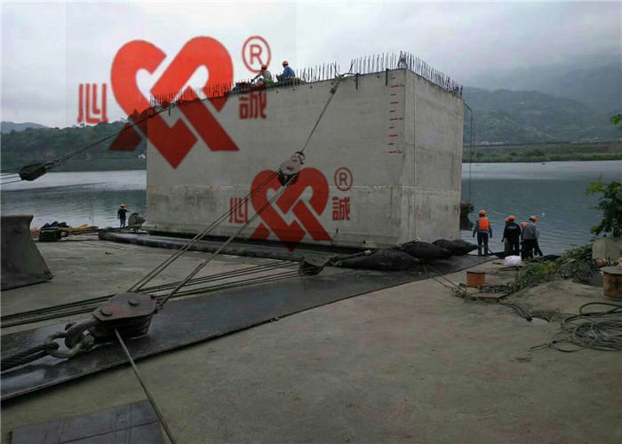 Boat Landing Ship Launching Airbags 0.02Mpa Working Pressure