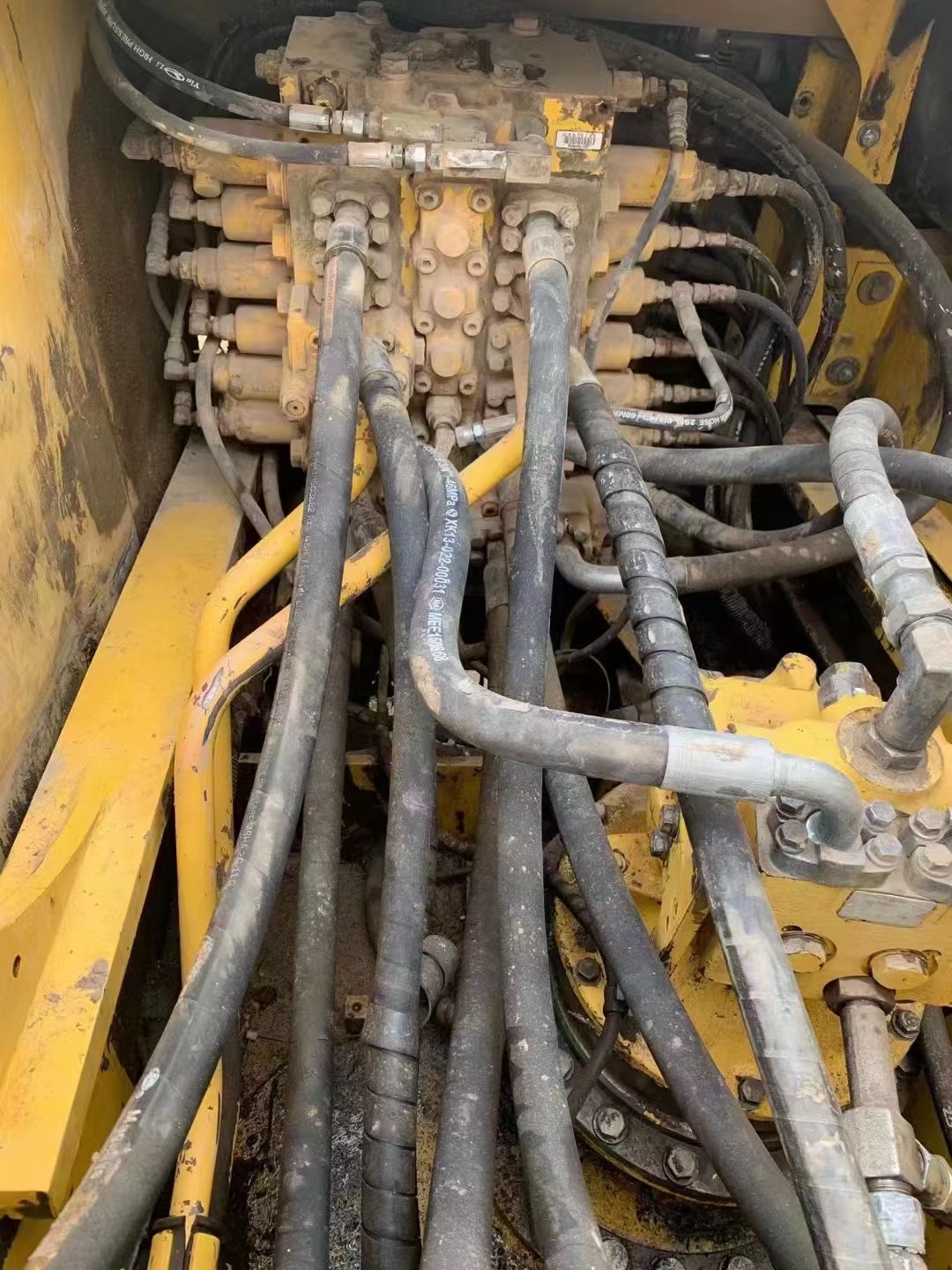 Japanese PC 200 8 Komatsu Excavator With Original Hydraulic Cylinder