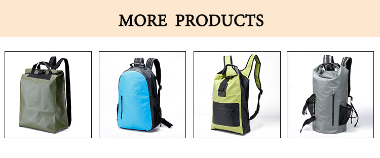 Foldable PVC Ironman Transition Backpack Waterproof Dia 25*66cm 25L