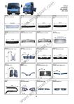 ISUZU NPR120 Truck Spare Parts accesories body parts