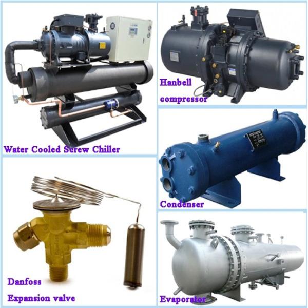 Water Cooled Screw Glycol Water Chiller Unit For Milking Machine