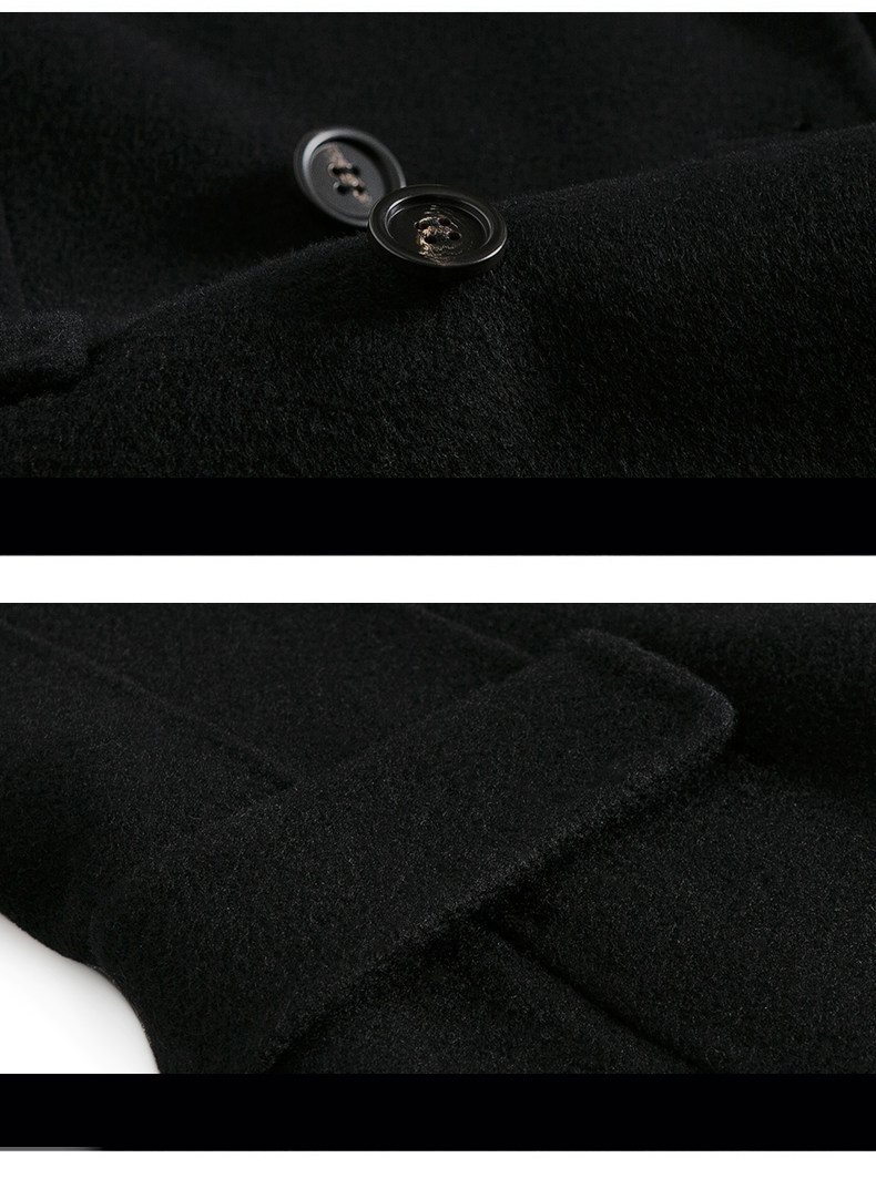 LCBZ Custom Winter Over Jacket Men's Plus Size Parkas and Long Coats for Cold Weather