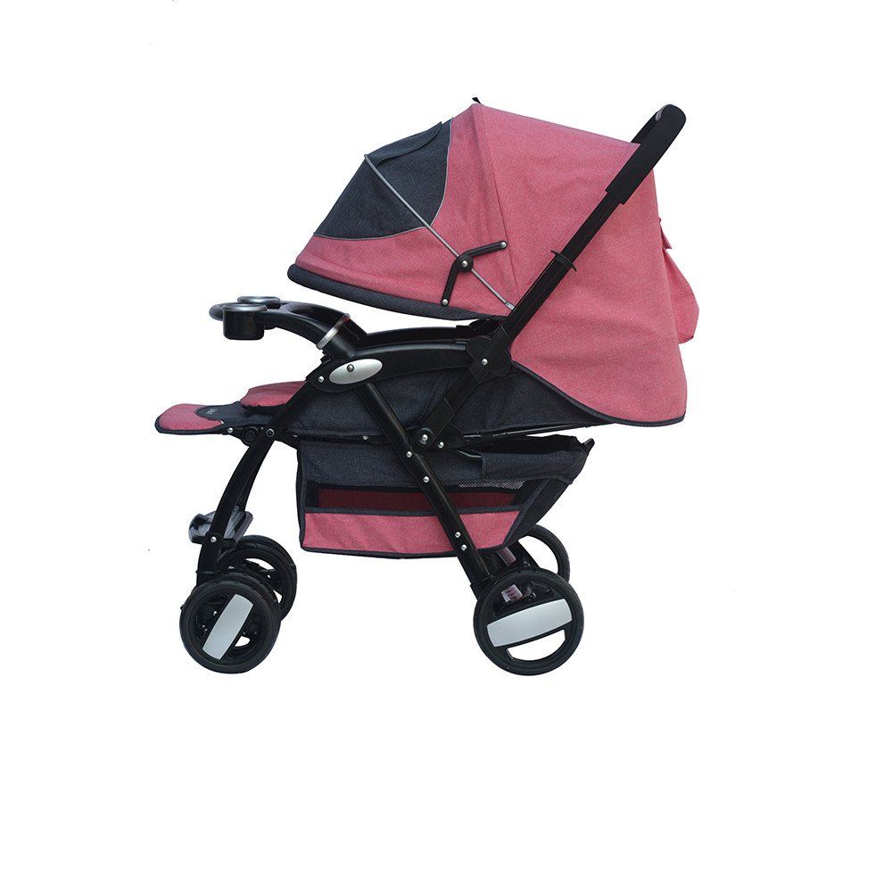 9.6kg 3 In 1 SS Fabric Infant Carriage Strollers For Walking