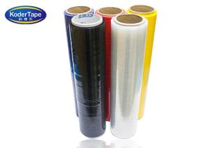 Wholesale Hand Hold Clear LLDPE Stretch Pallet Wrap Film 400mm 350mm 300mm from china suppliers