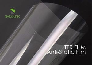 Wholesale Anti Static PET Film For Heat Transfer Print / Silicone Coated Low Surface Resistivity from china suppliers