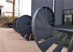Exterior Metal Step Light Steel Frame Construction Spiral Staircase Easy