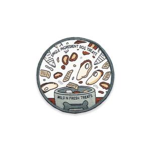 Wholesale 2.5'' Rayon Fabric Woven Patch Label For Jacket Merrowed Border​ from china suppliers