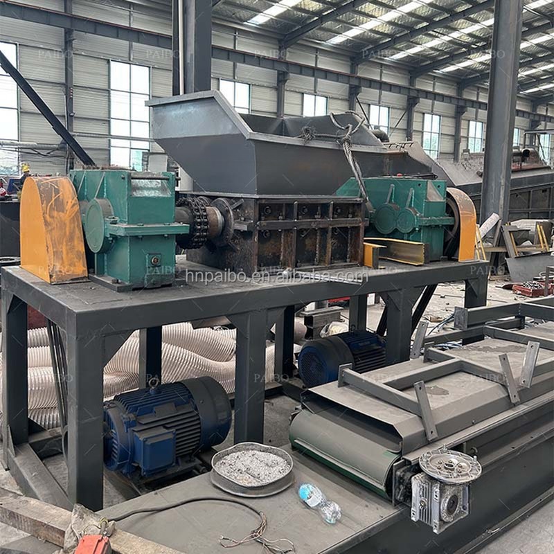 Radiator Copper And Aluminum Separating Machine Function Radiator Recycling Machine