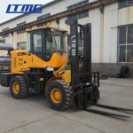 LTMG 3 TON Rough Terrain Lift Truck , Off Road Forklift With 42KW Diesel Engine