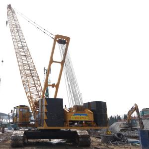 Wholesale 180T Used Crane Equipment / Xcmg Heavy Crawler Crane With Boom 50 Meters from china suppliers
