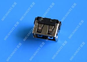 Wholesale USB 2.0 A Type Female Micro USB Connector Short Body 90 Degree 4 Pin from china suppliers
