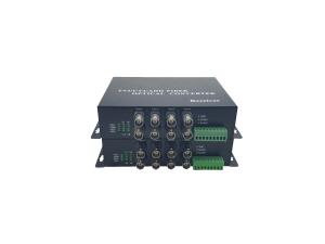 Wholesale 8-CH Cvi Tvi Ahd Fiber extender 1080P Fiber Optic Video Converter Fiber Optic Video Transmitter 720p/1080p from china suppliers