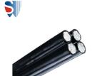 Quadruplex Service Drop Al conductor XLPE insulated Aerial Bundled cable