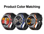 Large Screen Fitness Tracker NFC Smartwatch HK52 Answer Make Call AI Voice Men