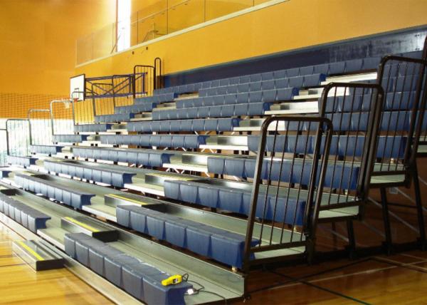 Indoor Athletic Venues Retractable Bench Seating Various Retractable Chair