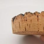 Eco Bark Top Cork Lid Food Grade Heat Insulation Water Proof For Jars