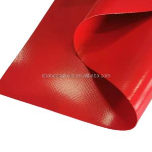 Wholesale 650 gsm PVC Coated Tarpaulin for Truck Tent Yarn Count 500D-1500D Plastic Canvas Roll from china suppliers